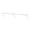 White Wire Shelf Kit 1 Tier Shelving Unit for Wardrobe or Utility Storage-114815494