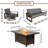 Okanogan Patio Conversation Set with Cushions
