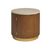 La Costa Marble End Table