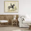 Cadre flottant «Gentleman On A Horse», conception par Sissi et Seb-130743288-130743289