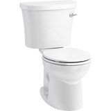 Kingston 1.28 GPF (Water Efficient) Round Two-Piece Toilet (Seat Not Included)