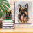 'German Shepherd 2' by Barbara Keith, Canvas Wall Art