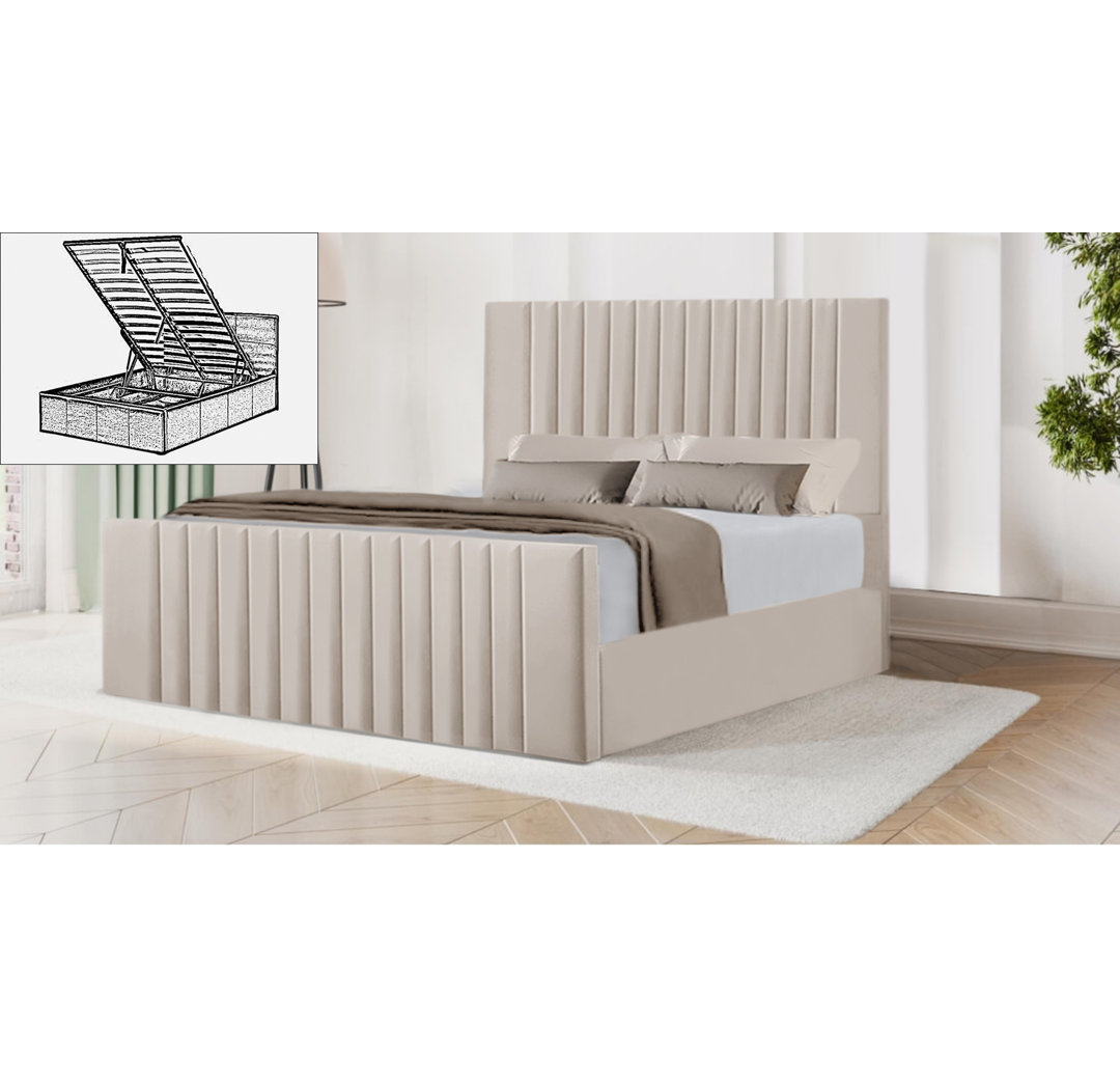 Funktionsbett Bastri mit Stauraum