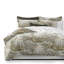 Ensemble de couvre-lit / couvre-lit beige / ivoire en lin 3 pièces-381270864