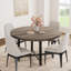 120 cm Round Wooden Dining Table-609177728-609177853-609177855