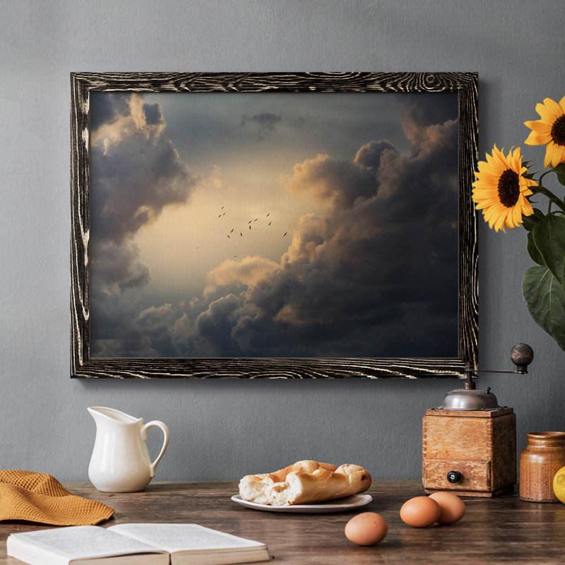 «Soaring High Above», reproduction d'art sur toile, Noir, H 14 po x l 20 po x P 1,5 po