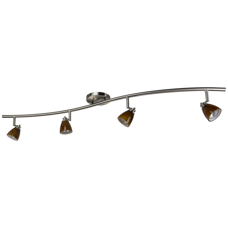 Ensemble de rail d'éclairage 4 lumières 48 "48"