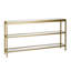 Console rectangulaire de 55 po de large en laiton Alexis-1849635272-1856645239