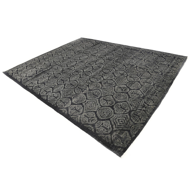 Tapis noir 9 x 12 Philip