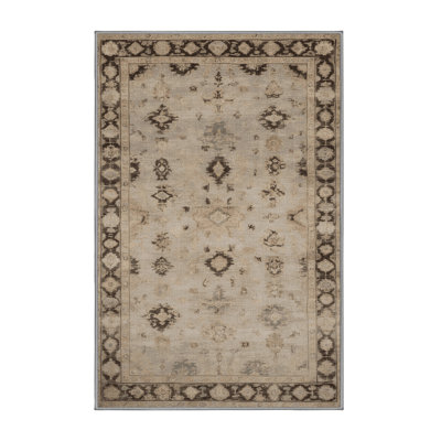 Tapis gris lavable à la machine
