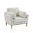 42" Accent Chair  Deep Seat Sofa Comfy  Chair With Throw Pillow For Living Room Chairs Bedroom-127259746