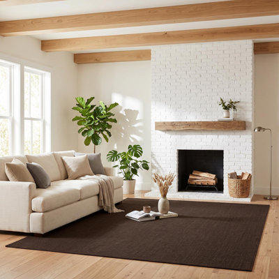 Woven Textured Washable Area Rugs for Bedroom, Living Room and Hallway