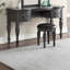 Ensemble coiffeuse avec tabouret et miroir Hanning-2091837535