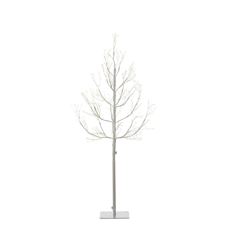 Tree Lot Artificial Christmas Tree, 4' H, White