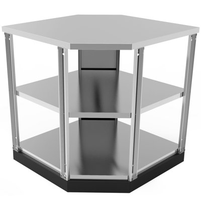 Outdoor Kitchen Modular 90-Degree Corner Shelf