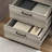 2 Drawers Nightstand With Charging Station-1990709992