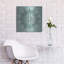 Bungalow Rose «Desert Mandala Green» par Yvette St. Amant, art mural en métal-335688087