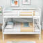 Lit simple superposé en bois avec échelle-231406031
