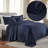Superior Solitaire Waffled Matelassé Bedspread Set with Shams-2045350959-2045351127
