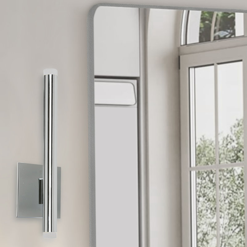 Valda Light LED Dimmable Wallchiere, Polished Chrome