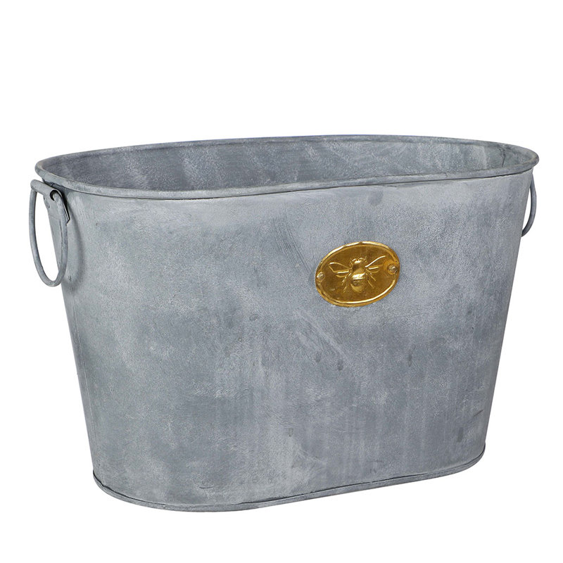 Cofer Metal Pot Planter