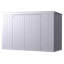 Elite Steel Storage Shed, 10X4, Galvalume