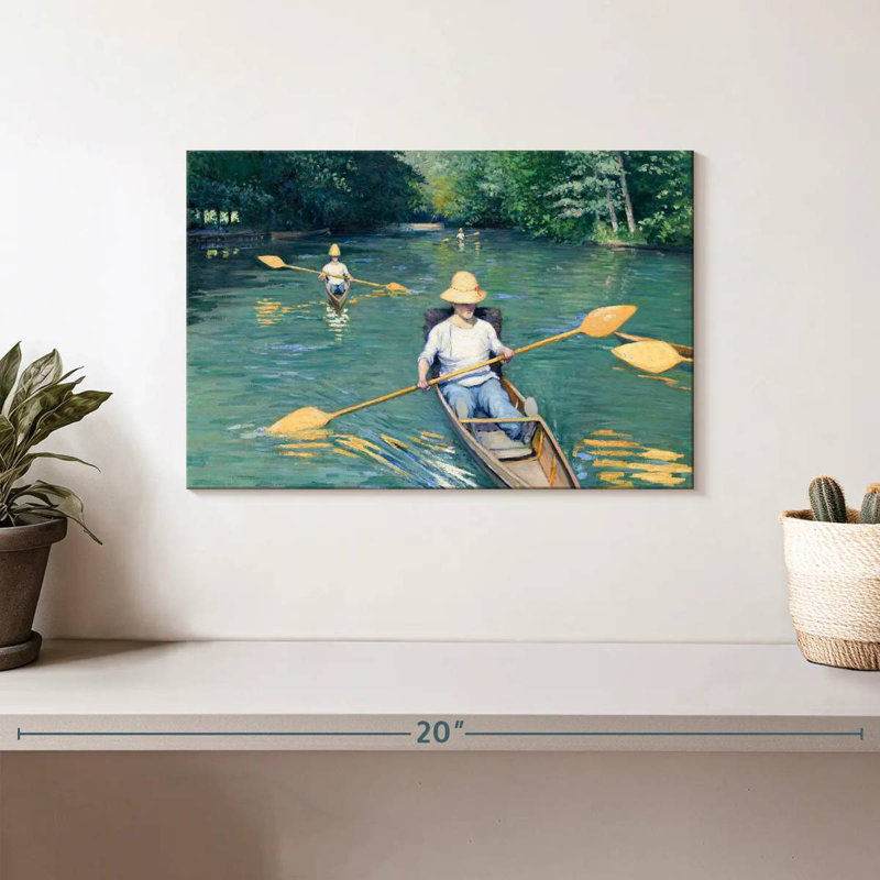 Senne Skiffs 1877, 8" H x 12" W