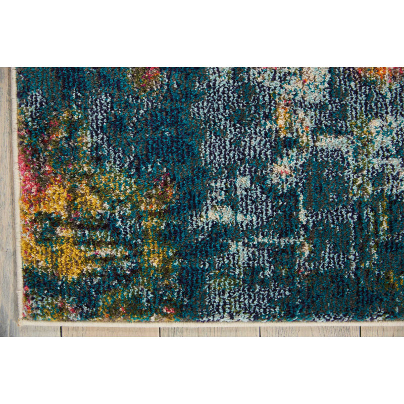 Velva Abstract Indoor Rug, Rectangle 5'3" x 7'3"