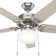 52" Viola 5 - Blade Standard Ceiling Fan with Pull Chain and Light Kit Included