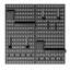 Wall Organiser Pegboard Combination Kit -560567380