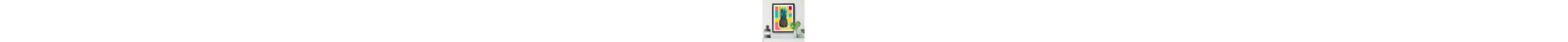 FRM-V0523-1851X Pineapple Pop Art - Picture Frame Print-718603941-718603611