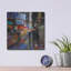 «Broadway at Night» par Solveiga, mur en métal-1199253675