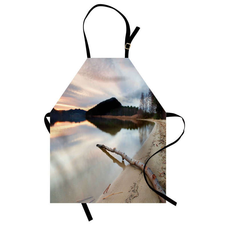 No Pattern Bib Apron