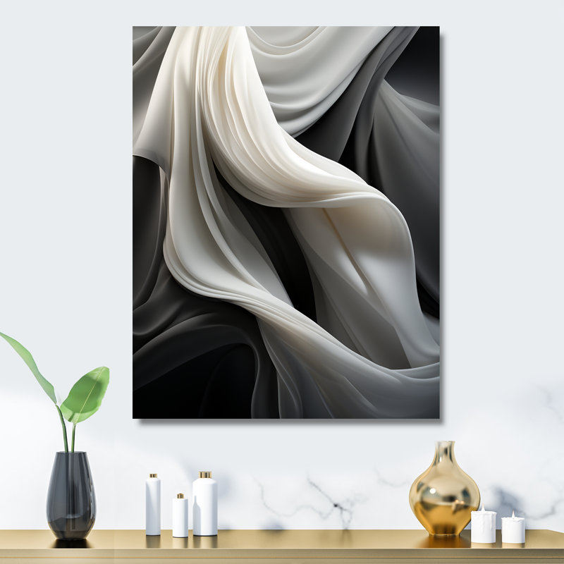 Ombre grise apaisante III - Collages abstraits, art mural en métal, H 32 po x l 24 po x P 1 po