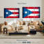 Drapeau portoricain Borges foncé-108008658