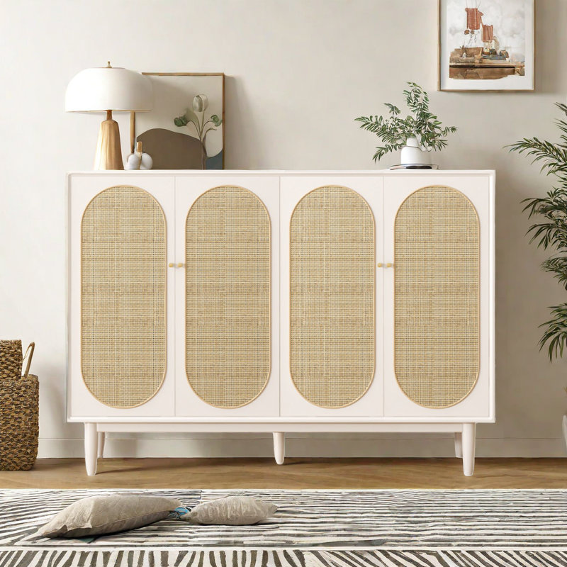 Armoire décorative Simple, Crème