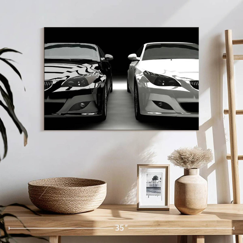 Mehar Glossy Limousine Cars, 16" H x 24" W