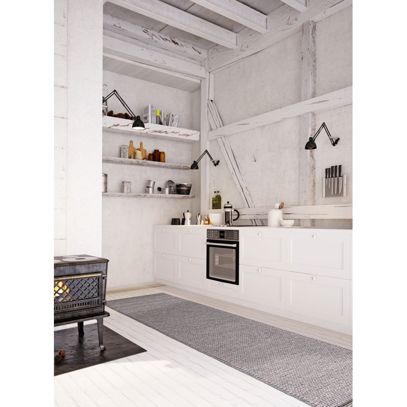 Tapis de couloir en laine 2 pi 4 po x 21 pi 10 po Chantelle