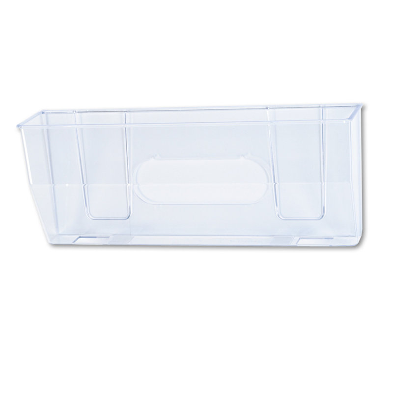 Deflect-o® DocuPocket® Magnetic Wall File Pocket PVC / Vinyl Hanging Files Open