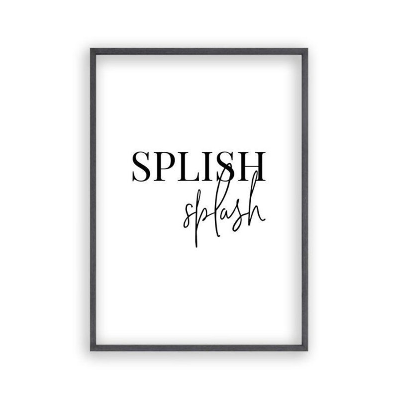 Print, Black Oak Frame, 41 cm H x 31 cm W