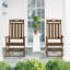 Chaises berçantes d'extérieur en PEHD pour patio-552783074