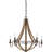 Cahill 5 - Light Dimmable Wagon Wheel Chandelier