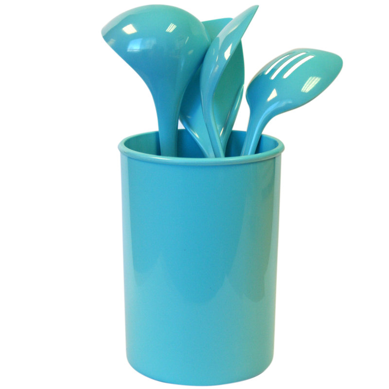 Ensemble d’ustensiles 5 pièces, Turquoise