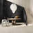 Precious Black 3-d Antique Marble Look 24x48 Porcelain Tile