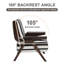 Fauteuil ergonomique moderne avec accoudoirs élargis et structure en bois massif-799581324