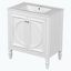 Meuble-lavabo de salle de bain avec lavabo, tiroir fonctionnel, tablette de porte-338546380