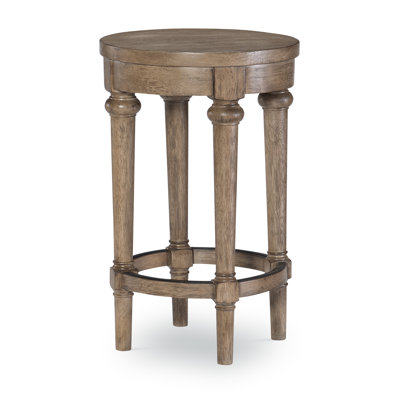 Tabouret de comptoir en bois massif de 25 po Masefield