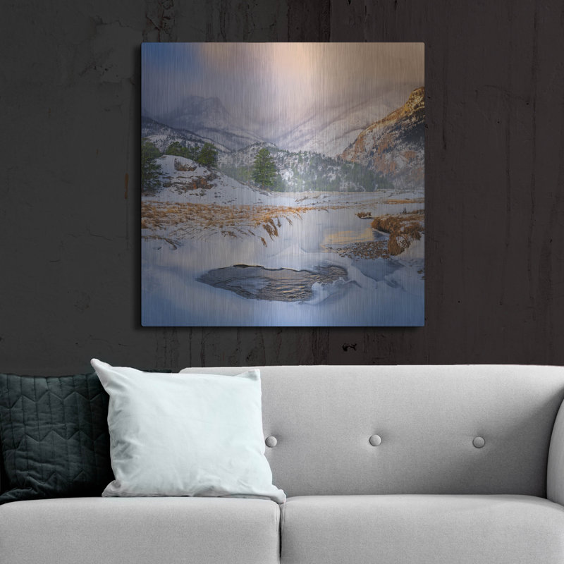 Art mural en métal Millwood Pines, H 36 po x l 36 po