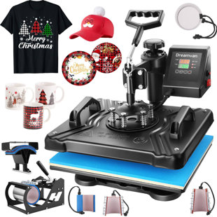 Portable Heat Press Machine Transfer for Small HTV Vinyl Projects -Red -  Decals, Stickers & Vinyl Art, Facebook Marketplace