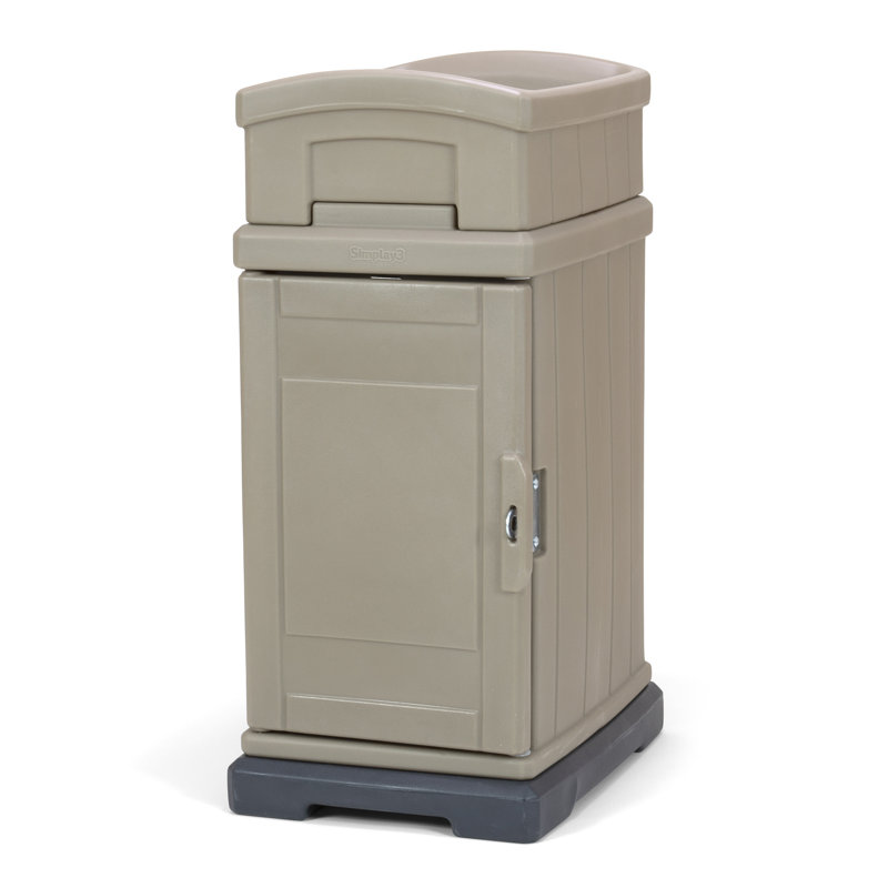 Hide Away Storage Delivery Column Box, Tan
